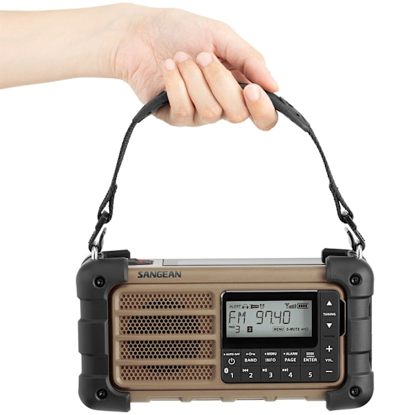 Sangean allväders radio TAN