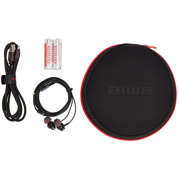 AIWA Portabel CD inbyggladdare Svart