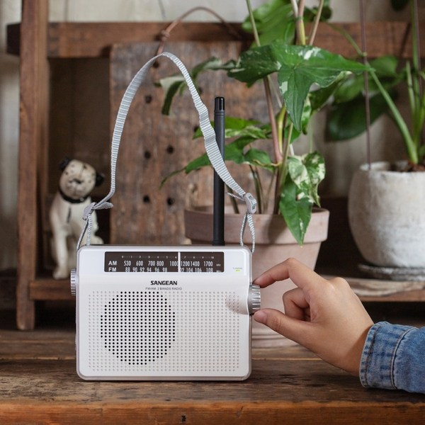 Sangean Fm/am Radio Bas/disk Vit
