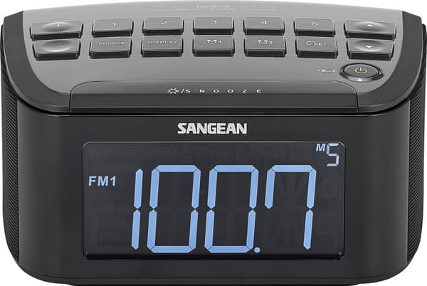 Sangean Klockradio JUMBO