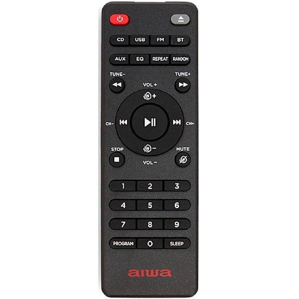 AIWA musikanläggning mini form Svart