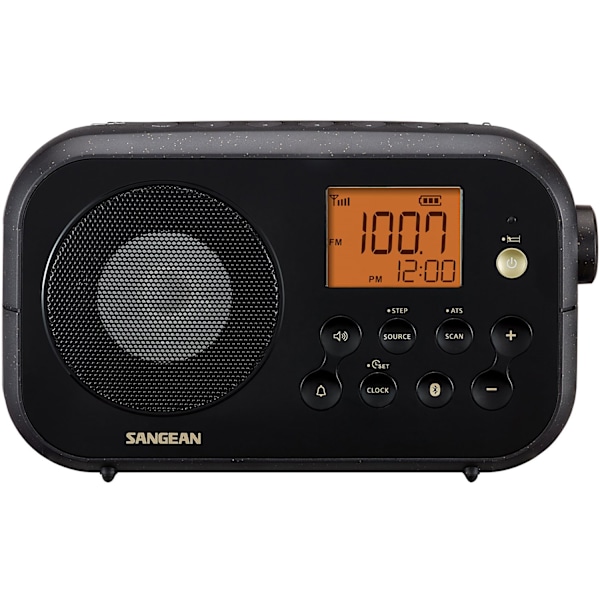 Sangean Bluetooth FM snabbval Svart