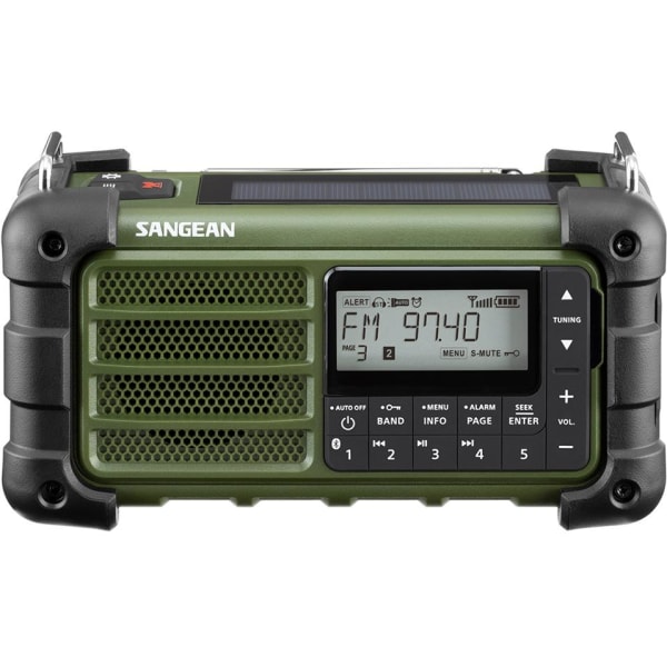 Sangean allväders radio Green
