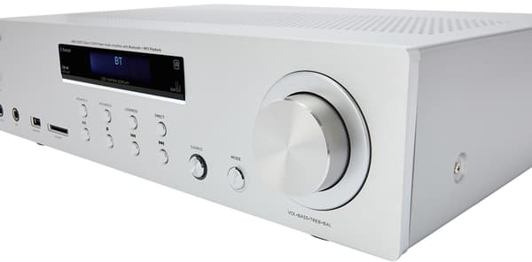 AIWA Förstärkare krom BT Silver
