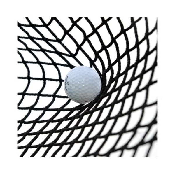 Golfnät L 4x H 3,5m, 2mm Tråd Svart
