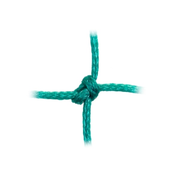 Fotbollsnät i bit 6x3m, 130mm Grön