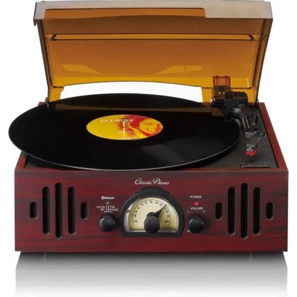 Lenco Vintage musikanläggning Teak