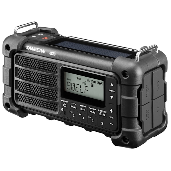 Sangean allväders radio Svart Svart
