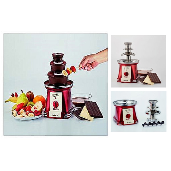 Ariete chokladfontän Candy RED Röd