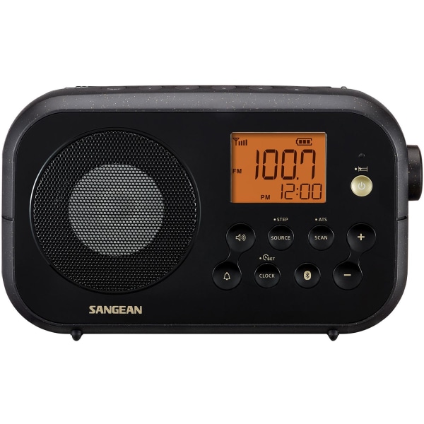 Sangean Bluetooth FM snabbval Svart