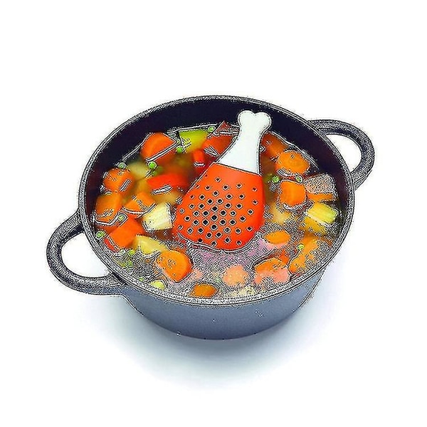Drumstick Kryddsil, Silikonkryddpåse för Stew Soppa (1 st)