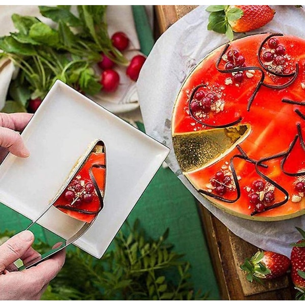 Pajservering, rostfri pizzaskärare, diskmaskinssäker