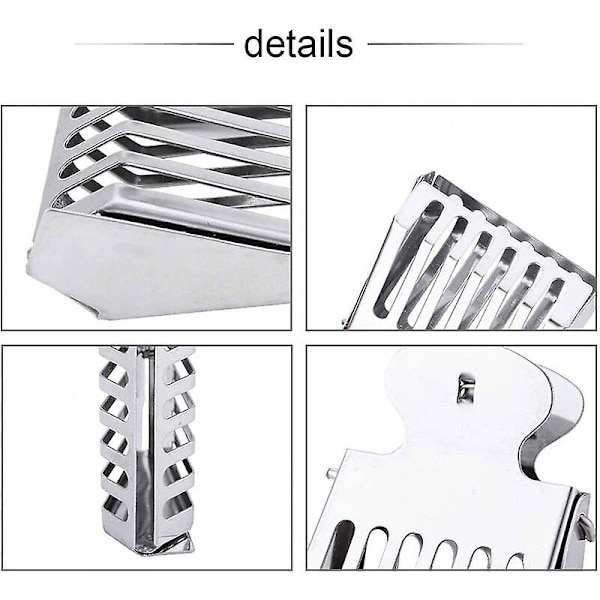 Biuppfödningsutrustning Bisäker rostfri märkningsbur Biuppsamlingsklämma Biuppfödningsgadget (1-pack)