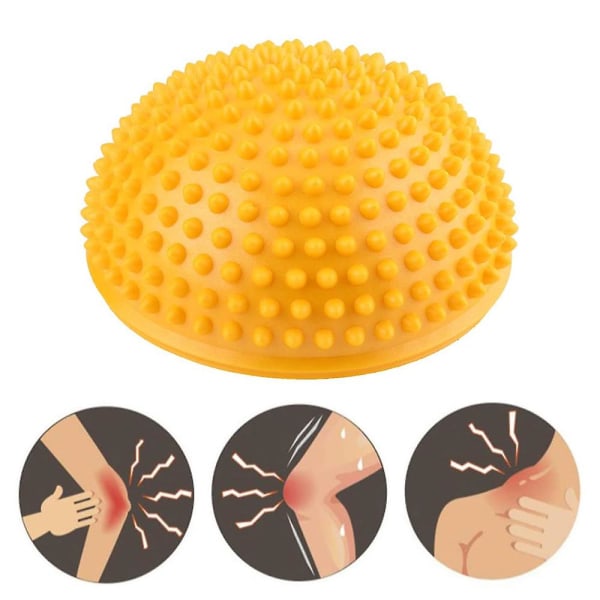 Fotmassage Half Ball Pods Spiky För Deep Tissue Fotmuskelterapi
