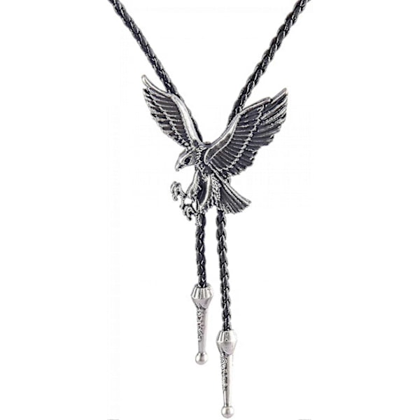 Native American Bolo Tie Rodeo Cowboy Läder Slips Western Halsband Kostym Tillbehör För Män, Kvinnor