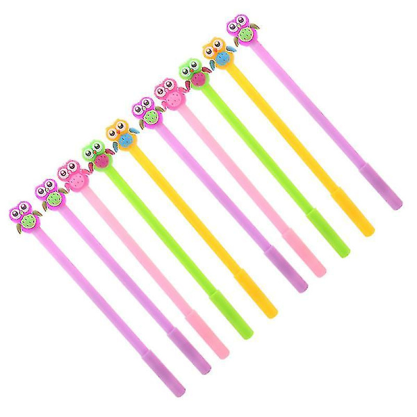 10 stk. Plastik Gelpenne
