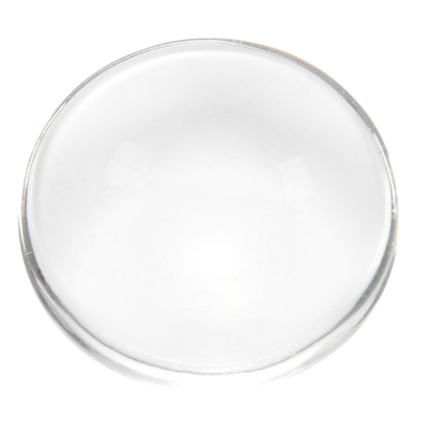Kompatibel med 10 stk./sæt 20 mm Runde Flade Bagside Klar Glas Cabochon Tidsstein Patch