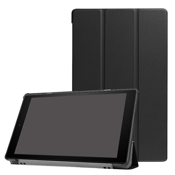 Helt nya Kindle Fire Hd 10 Tablet Case, Fire Hd 10 Plus Tablet Case (11:e generationen, 2021 release) - Ultralätt Slim Fit Cover med Auto W
