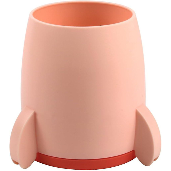 Blyantholder til skrivebord, penneholder til skrivebord, opbevaringsboks til makeupbørster til sovesal, kontor (1 stk., pink)