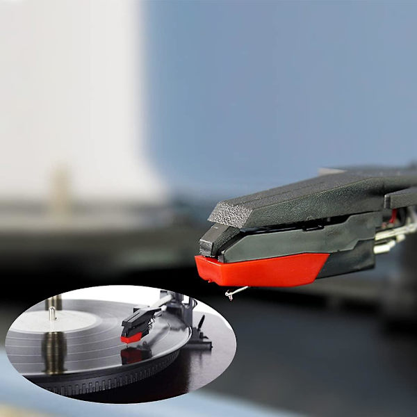 4 stycken grammofonstift, skivspelarnålar, skivspelarersättning, skivspelare för vinylspelare