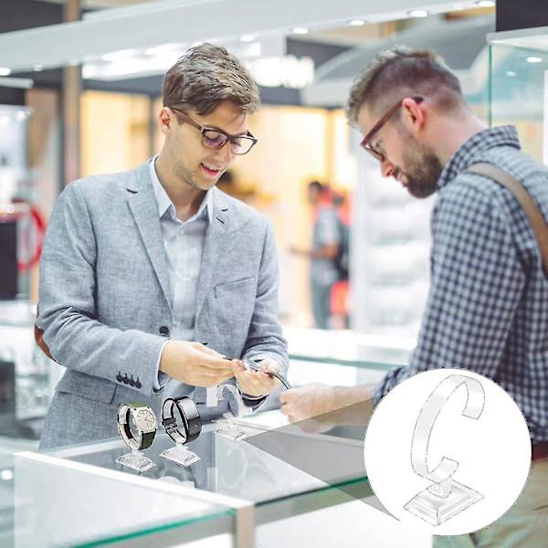 4 stk. Urvisning Stativ Klar Armbånd Smykker Urvisning Stativ Holder