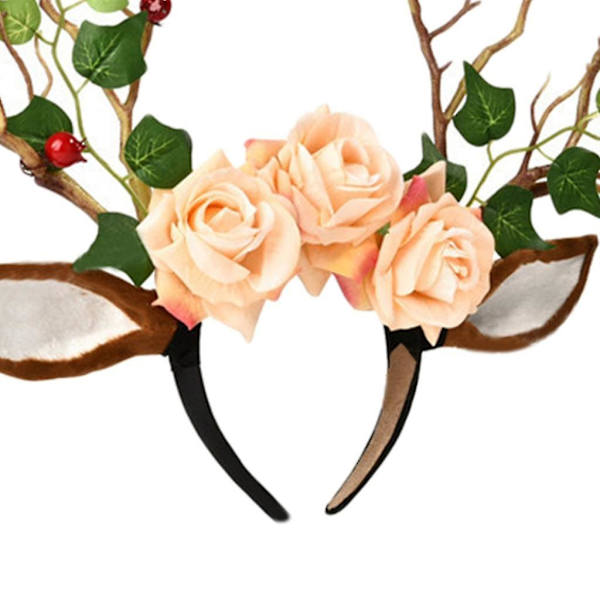 Dødsdager Hodebånd Kostyme Rose Blomsterkrans Halloween Blomster Hodebånd