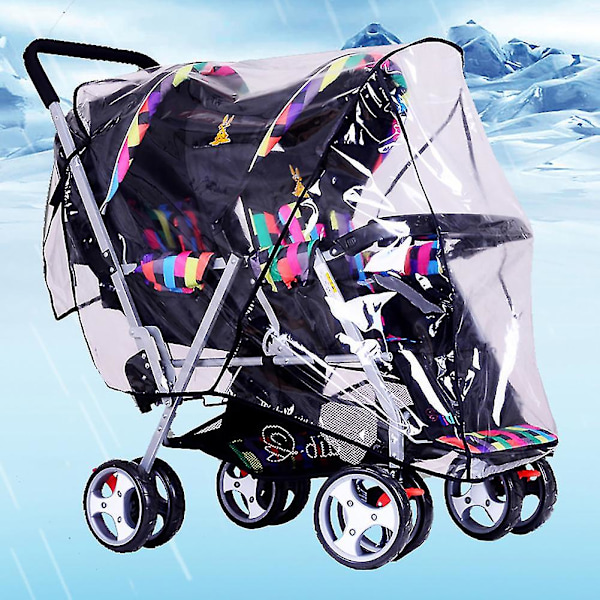 Baby Buggy Regnskydd Universellt Regnskydd För Barnvagn Barnvagn Vattentät
