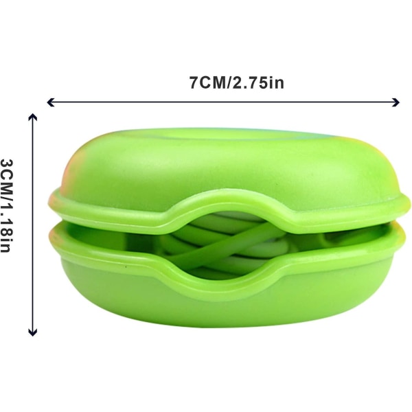 4 kpl kaapelin kelausjohto johdon ohjain kaapelipidikkeet kuuloke kilpikonnan kaapelin organizer kotitoimiston säilyttämiseen matkaa varten Säilytä Tangin kaapelit ja USB kaapelit