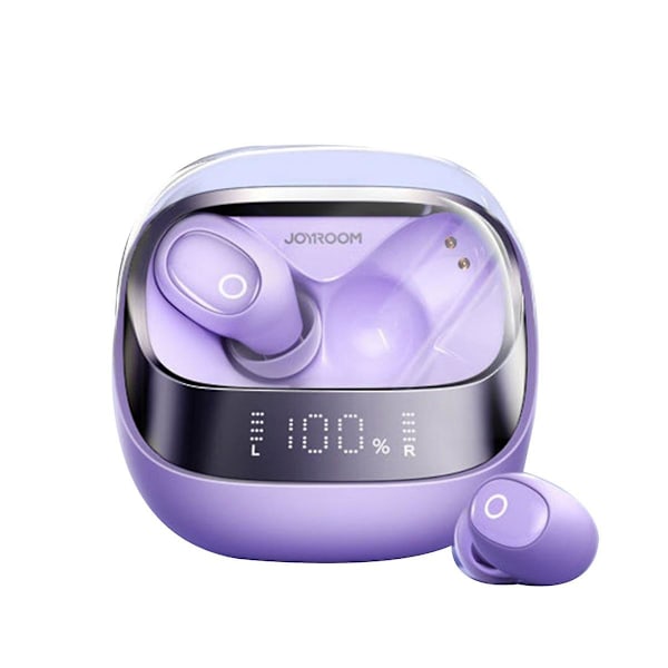 Trådlösa Bluetooth-hörlurar, In-Ear Brusreducerande Smarta Digitala Display HD-Samtal Låg Latens Hörlurar, B