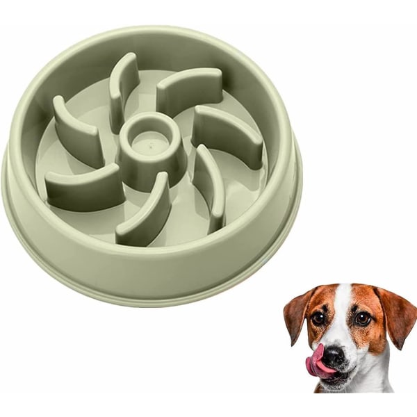 Anti-Girig Hundkattskål, Hundskål för långsam matning, Halkfri matskål,  främjar långsam matsmältning, Lämplig för små och medelstora husdjur 045a |  Fyndiq