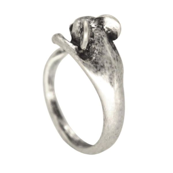 CRAFTSMAN og Creative Rat Menn og Kvinner Ringer Mote Retro Dyr Ring Tilbehør Legering Smykker Hele Unik Personlighet