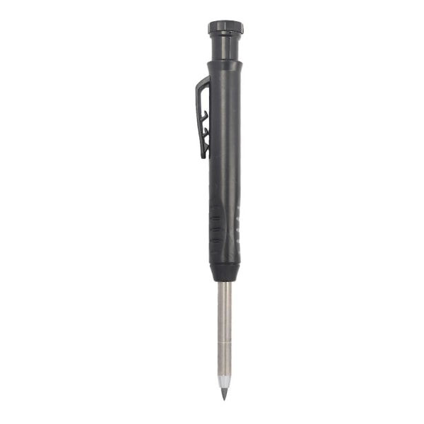 2 pakke Stærke Carpenter mekaniske blyanter med 2 Strong Carpenter Pencil Refills til tegning, stregtegning, træbearbejdning (sort + blå)