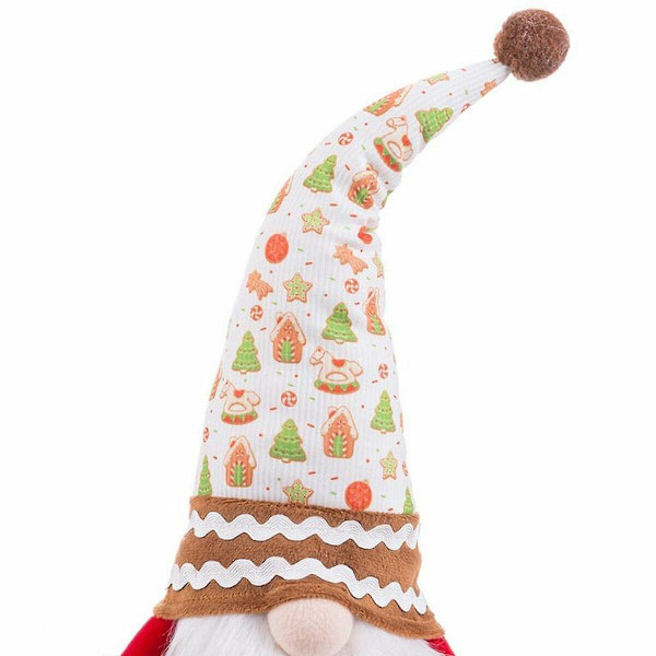 Julgranskula Flerfärgad Sandtyg Flicka 13 x 12 x 42 cm