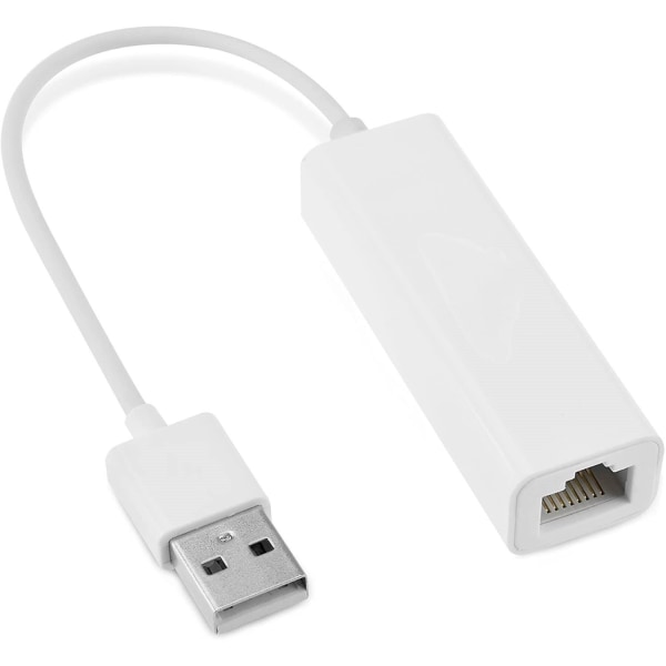 USB Ethernet (LAN) -verkkosovitin, joka on yhteensopiva kannettavien tietokoneiden, tietokoneiden ja kaikkien USB 2.0 -yhteensopivien laitteiden kanssa, mukaan lukien Windows 10/8.1/8 / 7 / Vista/xp