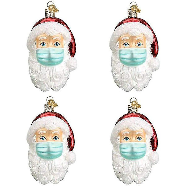 Hængende Julemand med Maske, Julepynt, Juletræspynt Juletræspendant Juletræspynt Julegaver