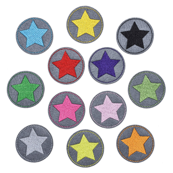 12 stryge-på-lapper, stryge-på-lapper til børn til at stryge på til DIY-lapper til at stryge på applikationslapper til at stryge på lapper