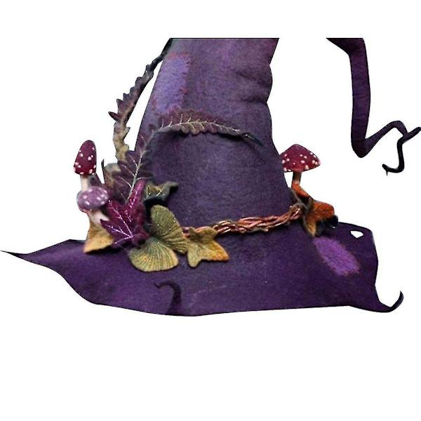 Evago Heksehat, Magisk Heksehat, Halloween Heksekostume Tilbehør Til Halloween Festgave