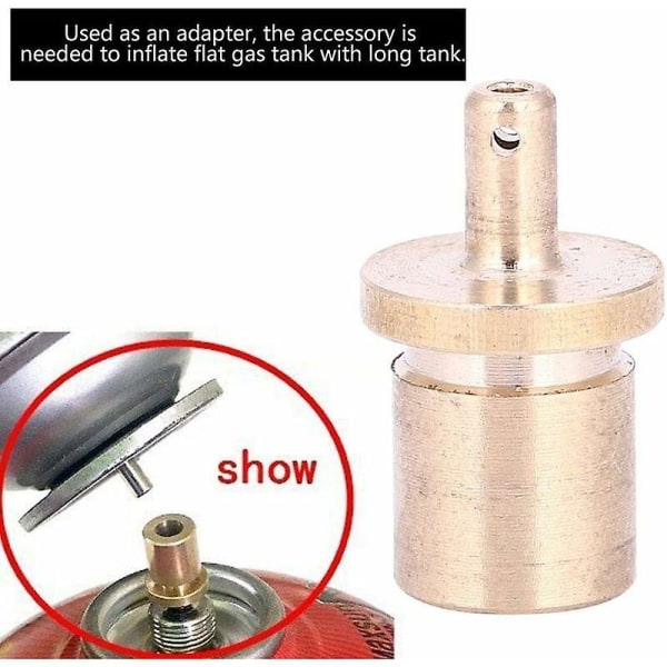 Liesi täyttöadapteri kaasupullon liitin kaasun täyttöadapteri säiliön täyttöpoltin lisävarusteet 11x10mm
