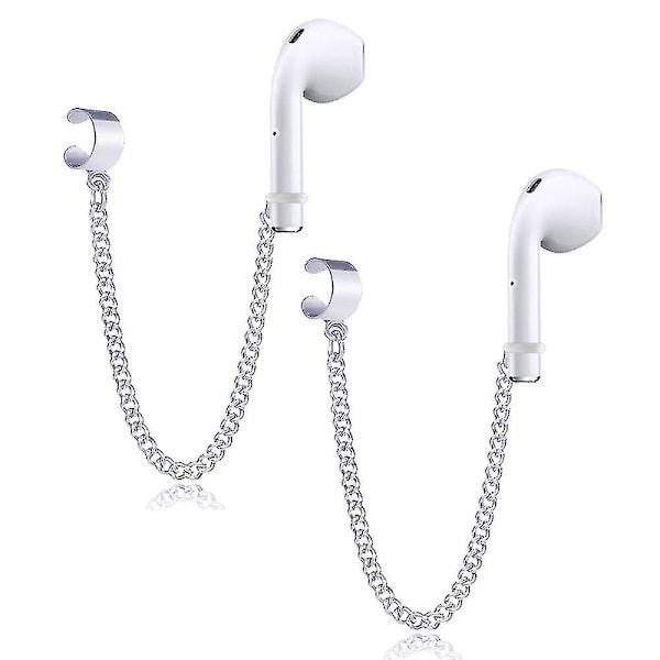 Skyddande örhängeöverdrag med karbinhake för Airpods-fodral