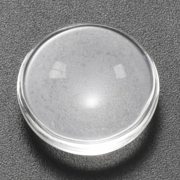 Yhteensopiva 10 kpl / erä 20 mm pyöreä litteä selkä kirkas lasi kaabošoni aika jalokivi laastari