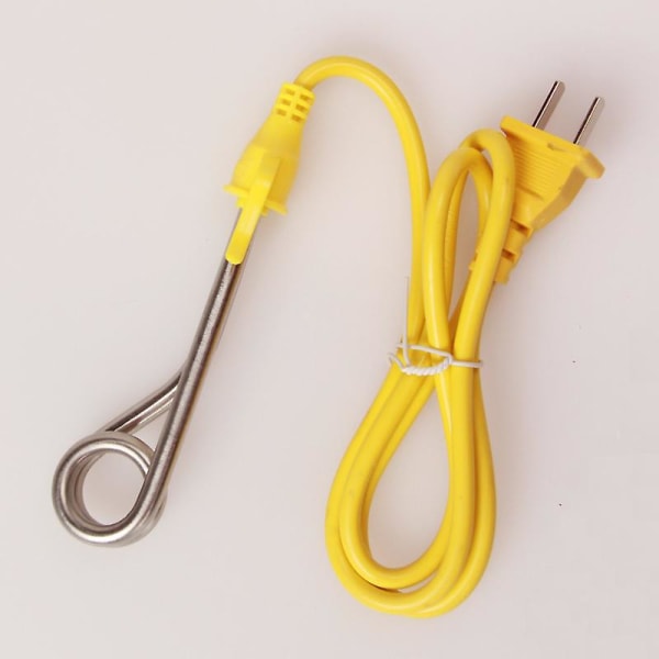Immersion Heater 220V 600W, Reise Immersion Heater, Mini Bærbar Heater Immersion Heater Varmt Vann Reise Sett Ideelt for Oppvarming Kokende Vann Choco