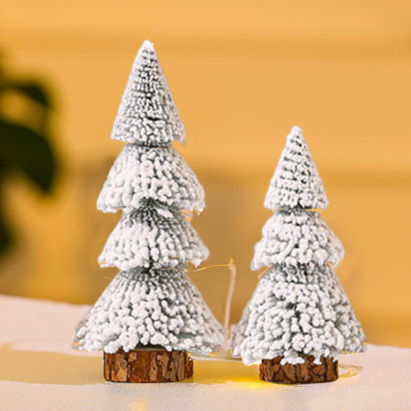 Miniatyrjulgran för skrivbord, Nyårsfest, Atmosfärsrekvisita, Toppdekoration, Konstgjord Julgranprydnad (30 cm)
