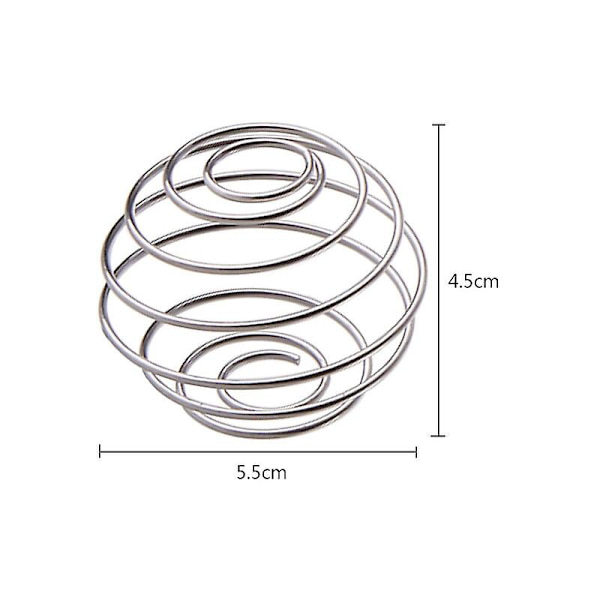 4 stk rustfritt stål mikserball, stålproteinmikser, for miksing protein, blandede drinker, proteinballer, sportsmikser, fitness, shaker, proteindrikker longziming