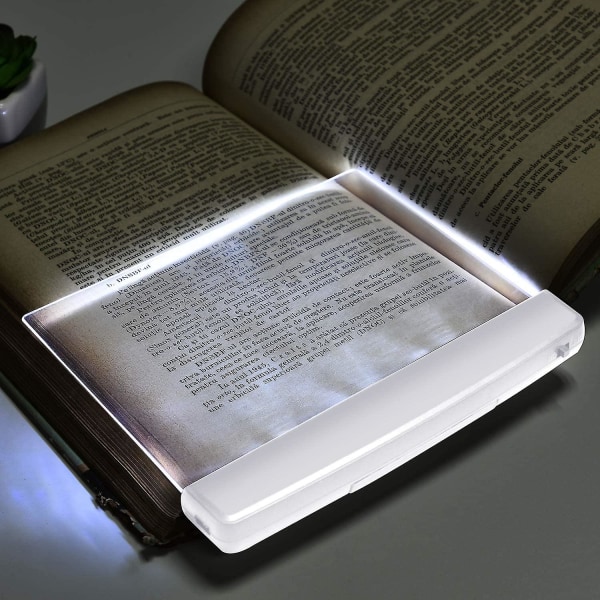 2-pack LED-läsljus Nattljusbok Hemstudieljus Ögonskydd Läsljus