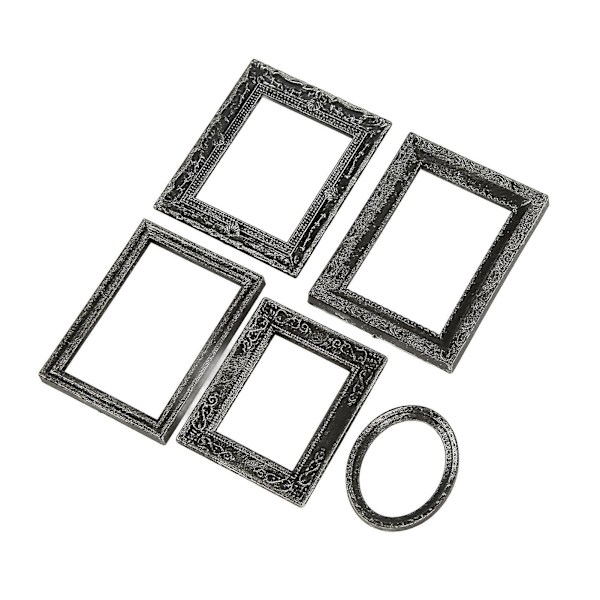 Dukkhusfotoram 1/12 Miniatyrbildram för Miniatyr Dukkhusmöbler Dekoration