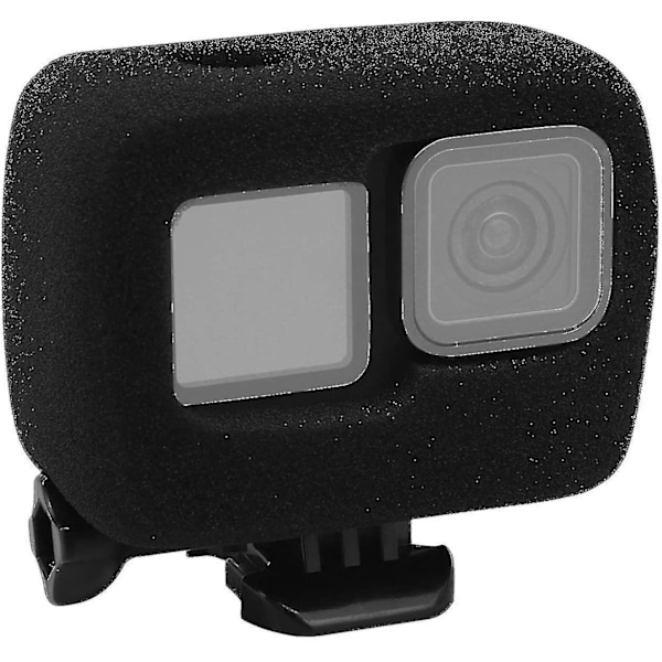 Windslayer-skydd för GoPro 10 Hero 9 Vindbrusreducerande Svamp Videodämpare Husfodral