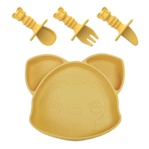 Silikon Baby Mat - Spill Proof Sticky Non Slip Stay Put Bricka - Perfekt för resor