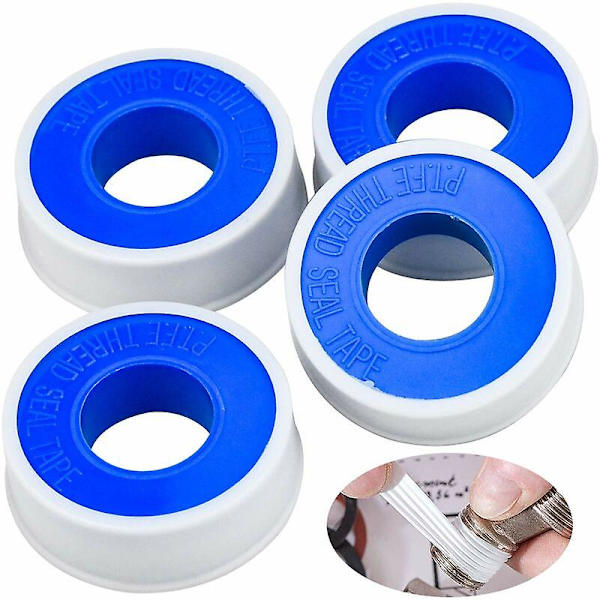 Industriell VVS-tätningstejp 12mmX10m 3-pack