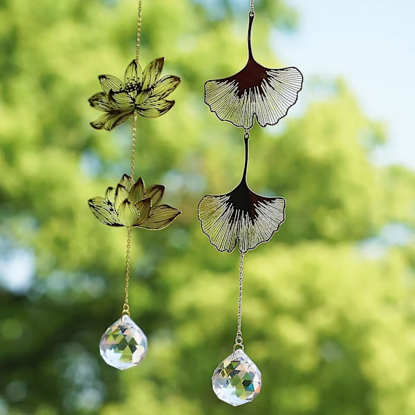 Krystall Solfanger, Fargerik Krystall Solfanger Prisme Henger, Solfanger Henger, Krystall Solfanger Dekorasjon, Krystall Solfanger Ornament