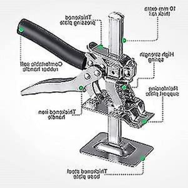Arbeidsbesparende arm, arm håndverktøy jekk, dørpanel løfte jekk, veggflis høydejusterer.